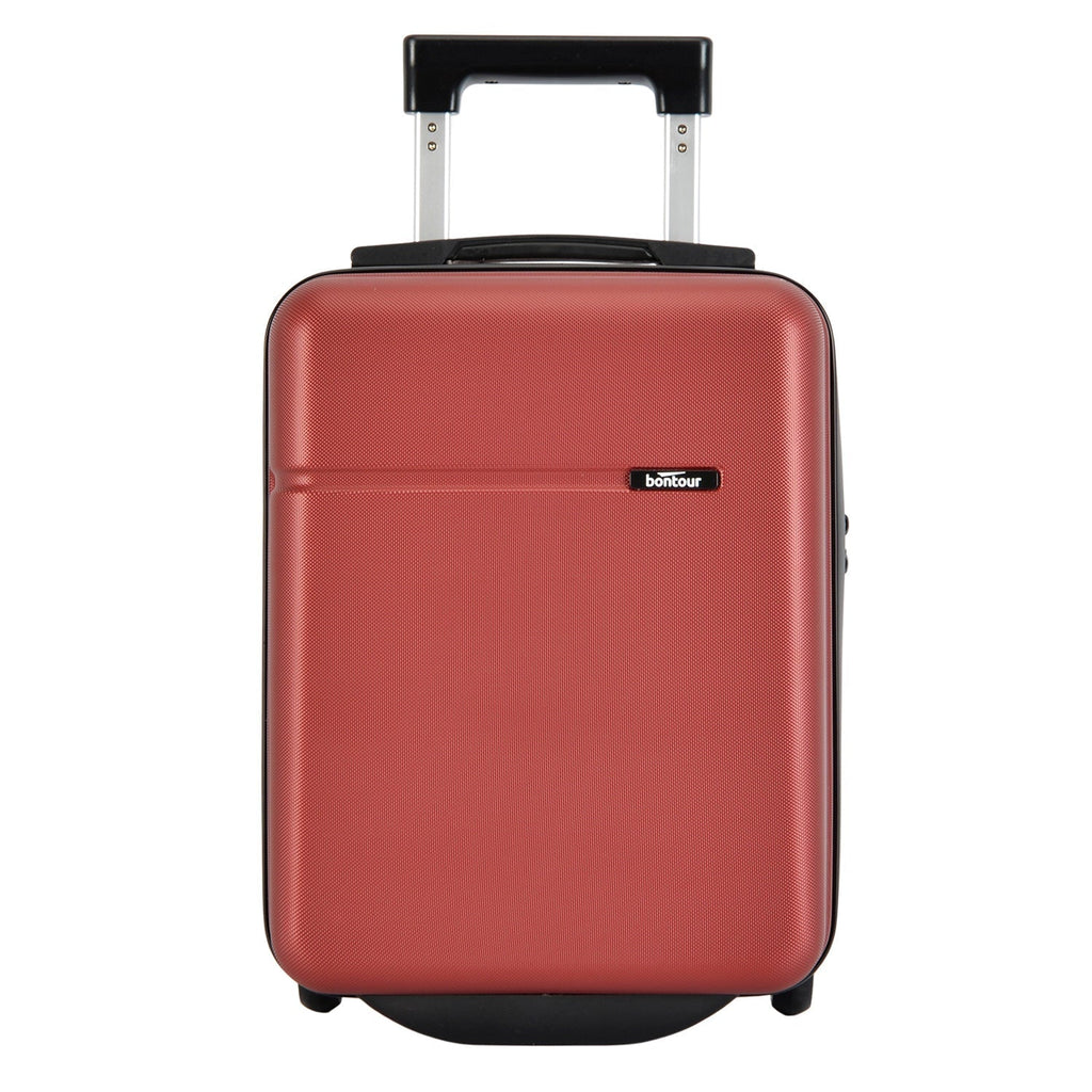 40x30x20cm bőrönd, wizz air felvihető kézipoggyász, bordó-4