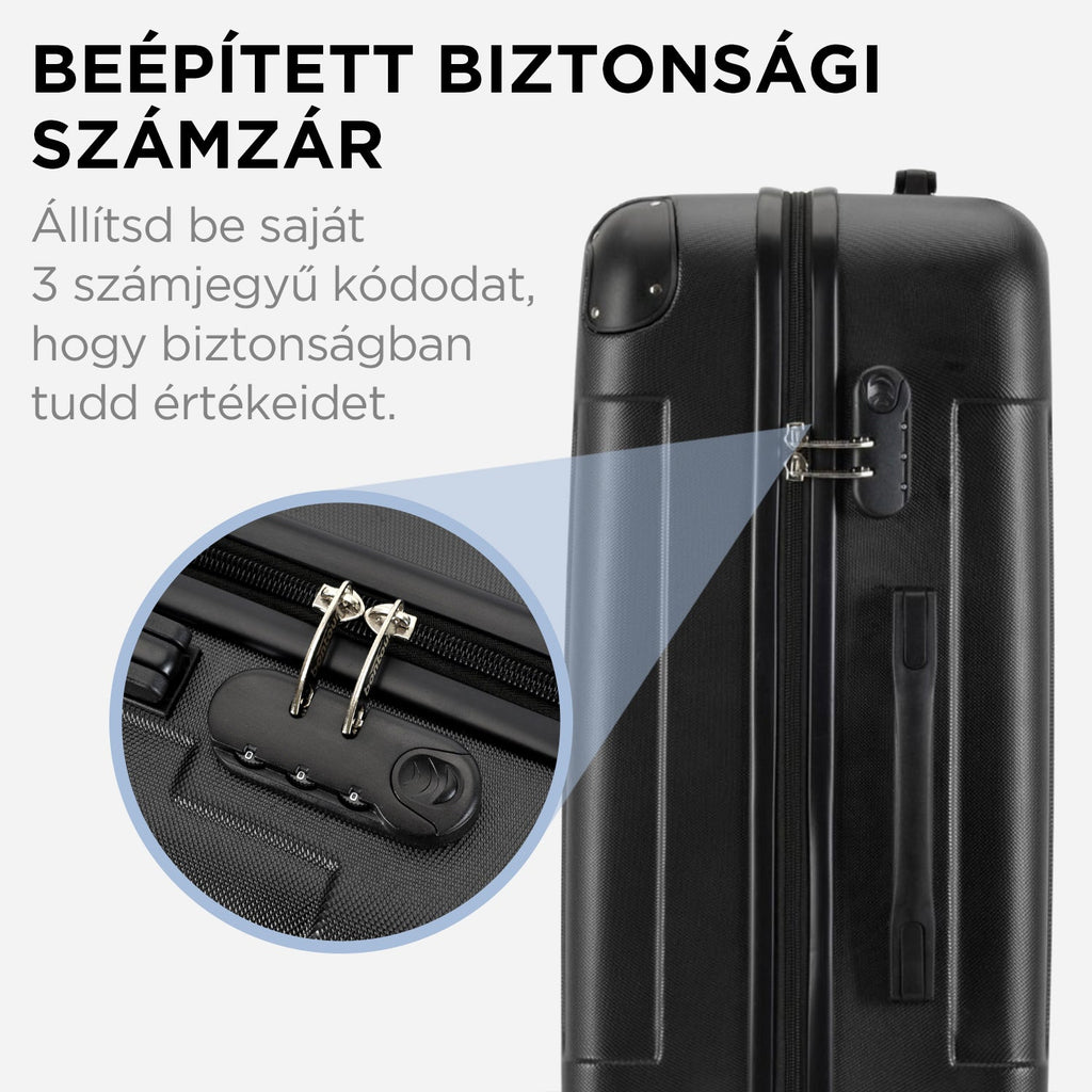 BONTOUR vertical 4 kerekes borönd szett fekete-3