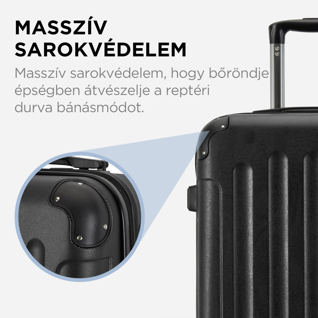 BONTOUR vertical 4 kerekes borönd szett fekete-4