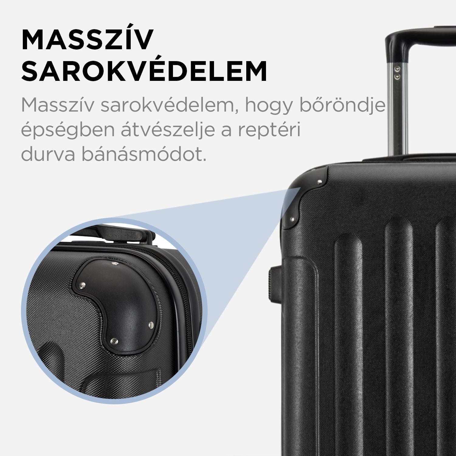 BONTOUR vertical 4 kerekes borönd szett fekete-4