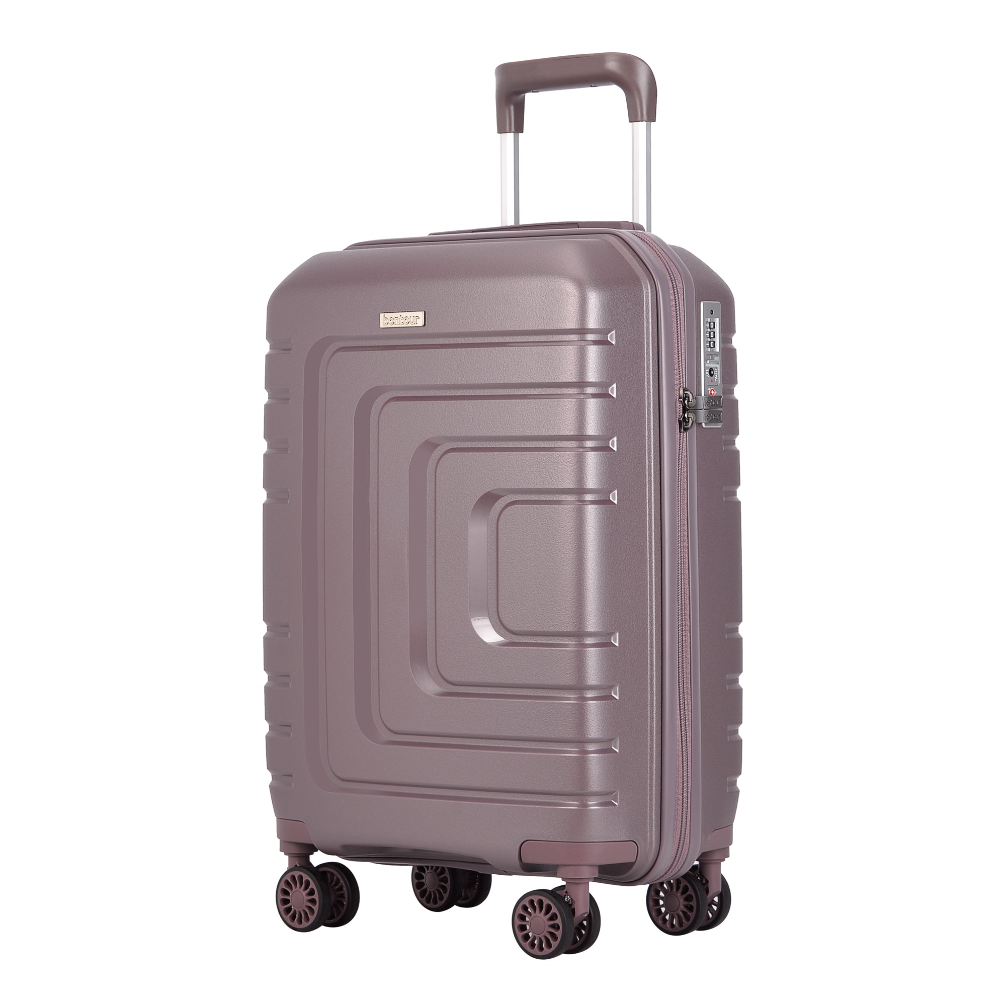 Bontour "Charm" 4-kerekes kabinbőrönd, S méretű, Lila-0
