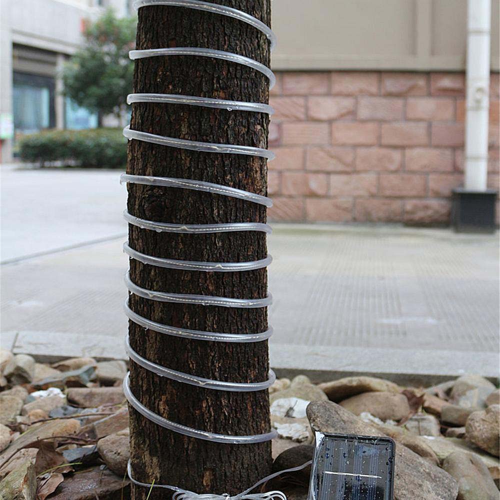 Napelemes dekor fényfüzér 10m, melegfehér-4